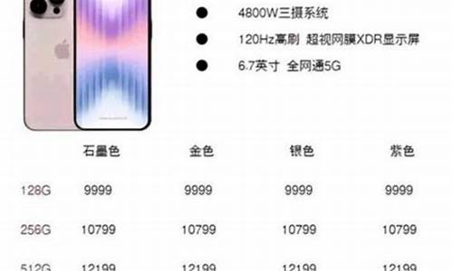 苹果手机价格表最新图片_苹果手机价格表大全最新